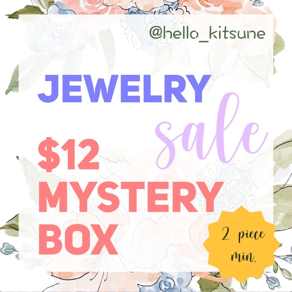 ✨NEW✨ SALE $12 Mystery Jewelry Box - Guaranteed at least 2 pieces